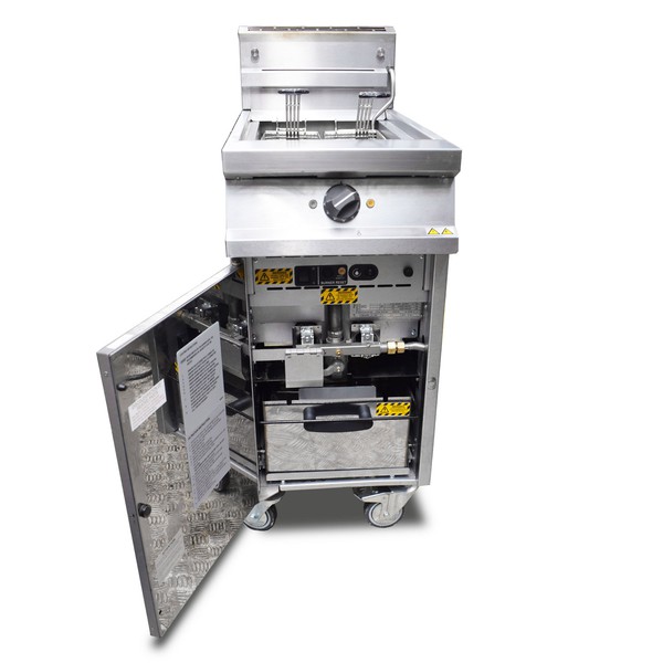 Twin Basket Gas Fryer