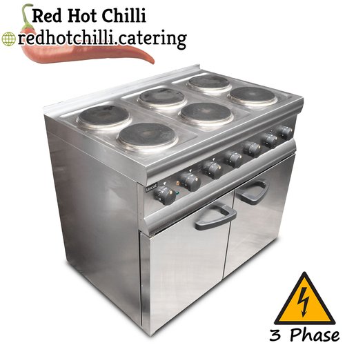 Secondhand Lincat 6 Burner Oven Range For Sale