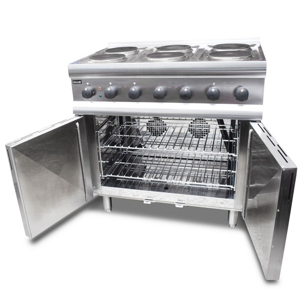 Secondhand Lincat 6 Burner Oven Range For Sale