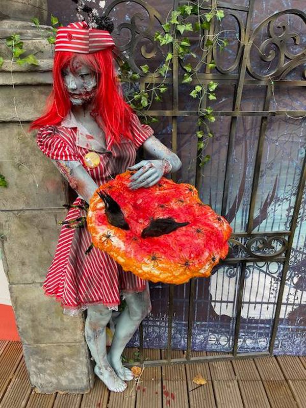 Halloween party mannequin prop