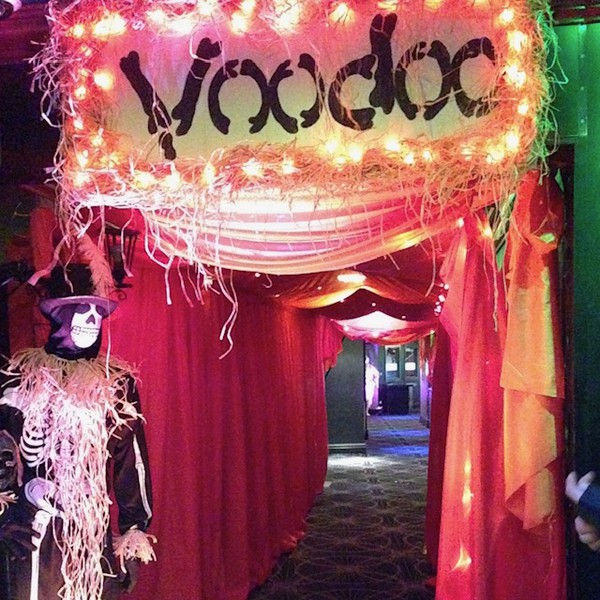 Voodoo party entrance