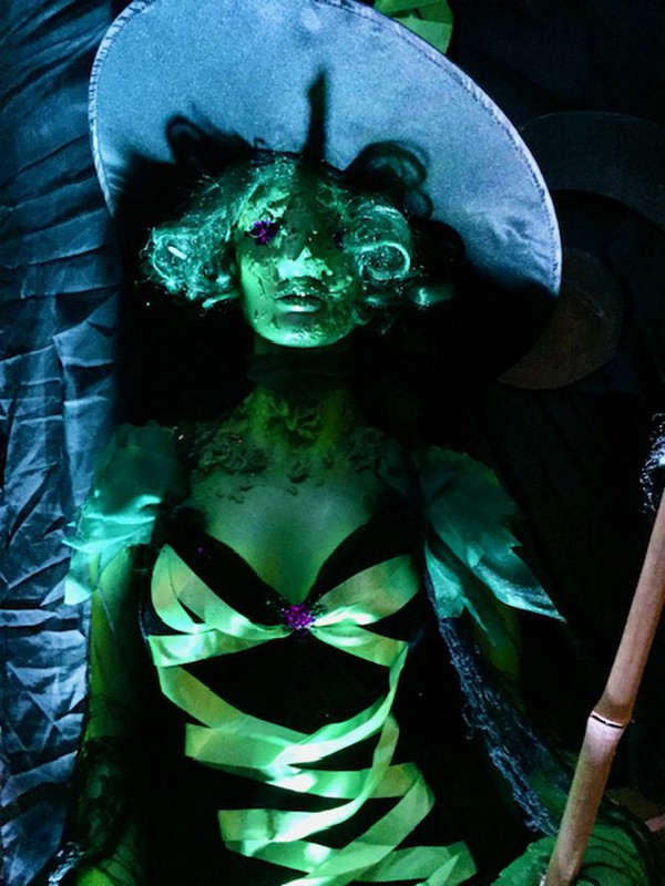 Witch mannequin prop