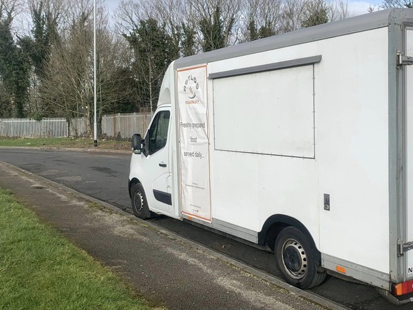 Mobile catering truck LPG appliances