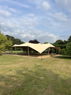 Secondhand 20m x 15m Chino Stretch Tent For Sale