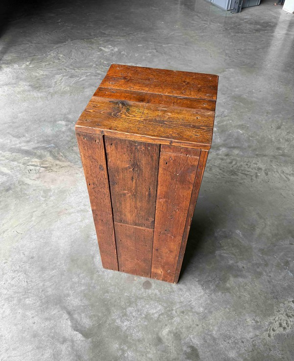 Rustic Oak Plinths