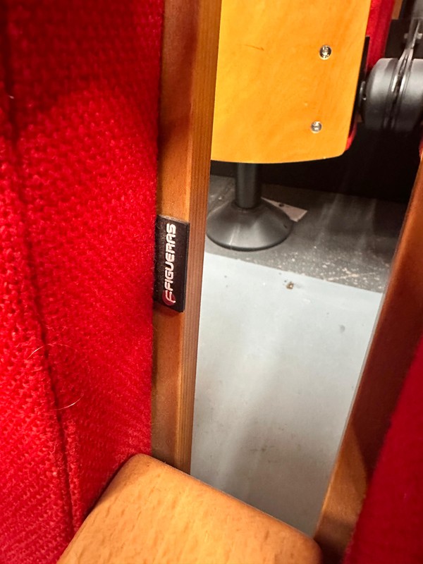 Secondhand Flip Down Theatre Seats with Arms For Sale