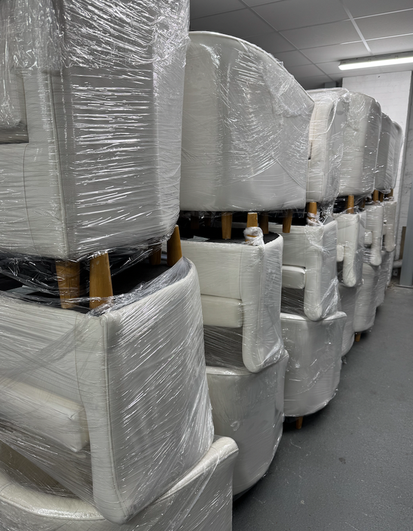 Secondhand 22x White Tub Chairs