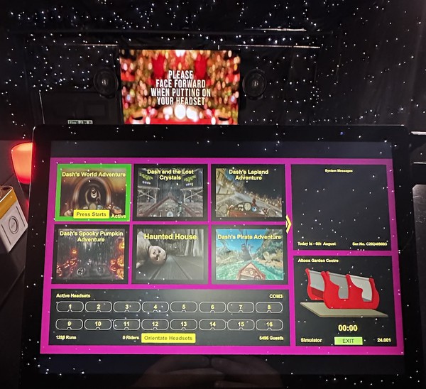 Virtual Reality Sleigh