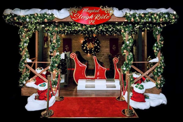 Santa's Sleigh Ride - VR / Virtual Reality experience for sale