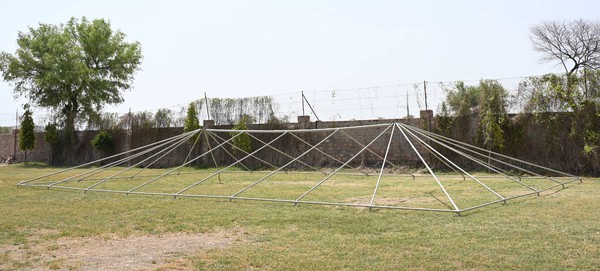 Tubular metal frame