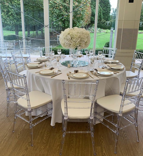 Secondhand Ice Chivari Chairs For Sale