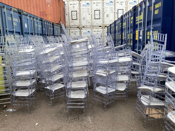Secondhand Ice Chivari Chairs For Sale