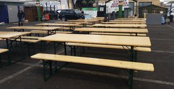 Folding Tables And Benches For Sale