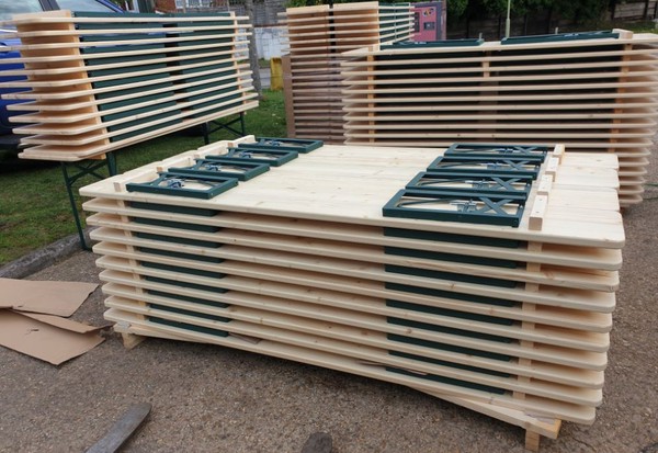 Oktoberfest Benches And Tables