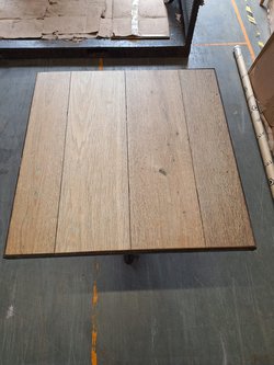 600mm x 600mm wooden table for sale