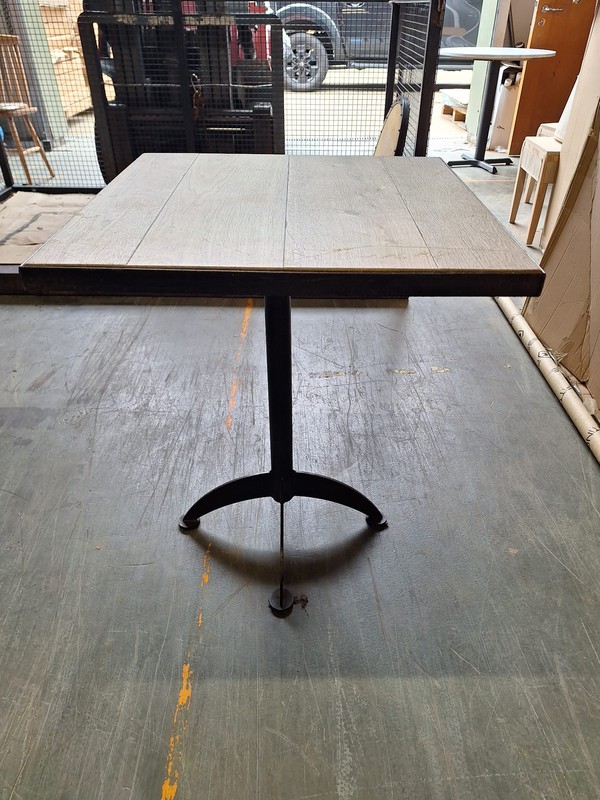 Square dining table 600mm x 600mm