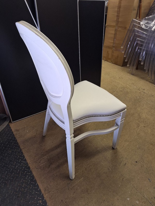 White Louis Banqueting Chairs