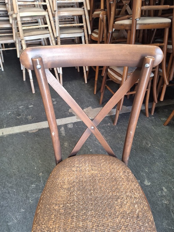 Antique Wash Crossback Dining Chairs