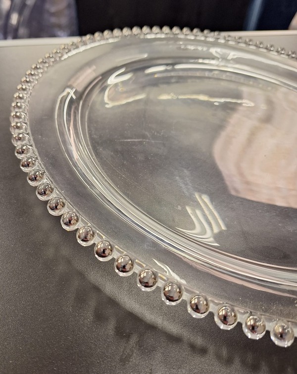 Sliver Charger Plates
