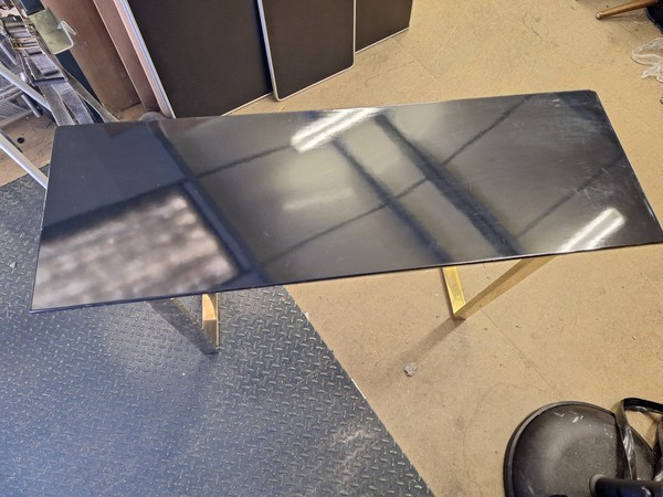 Black and gold console table