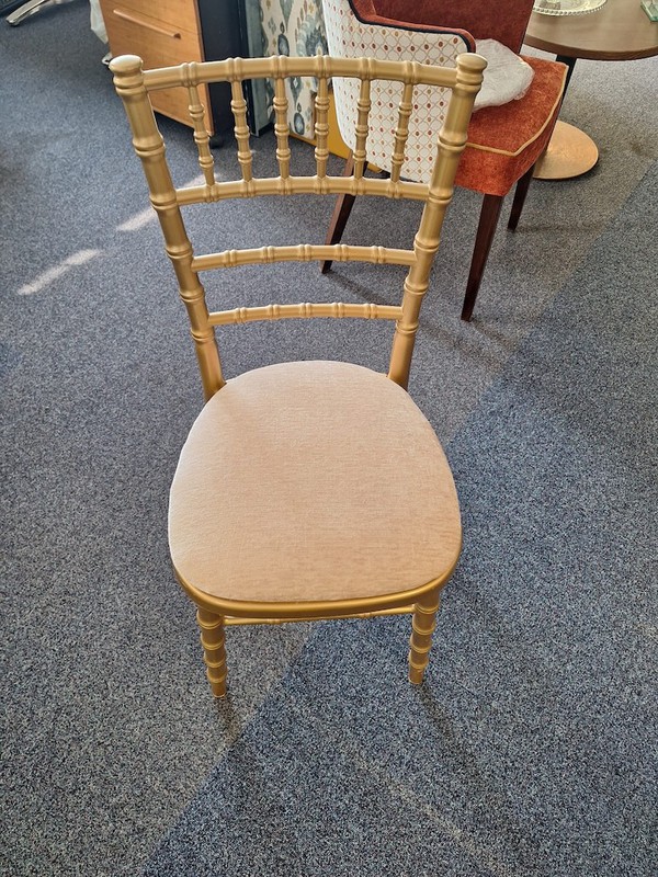 Cream Chair Pads