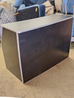 Folding bar counter