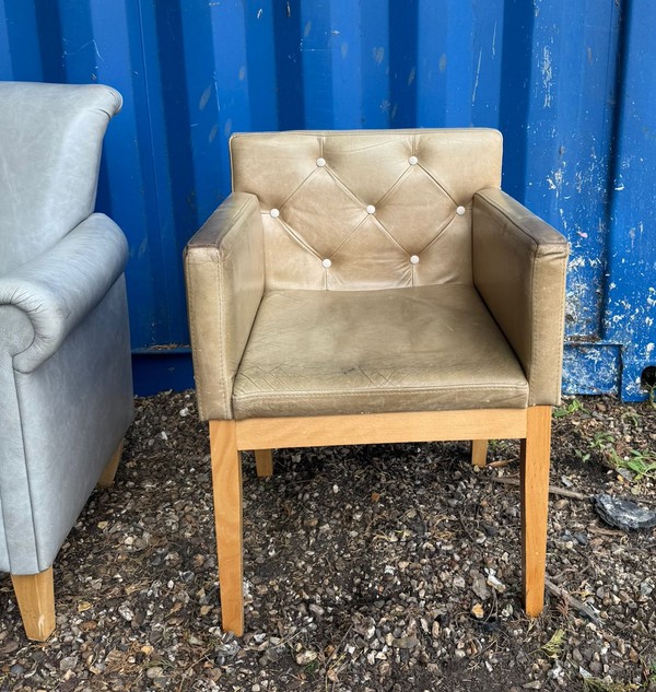 Leather Lounge Chairs