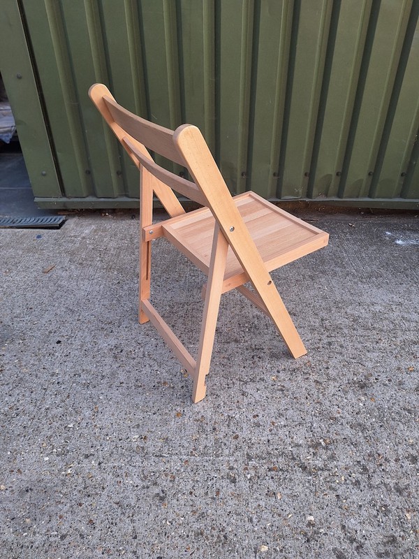 wooden folding chairs