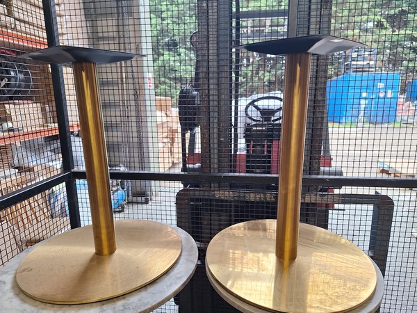 round table bases dining height