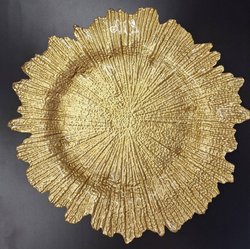 Gold charger plate for sale