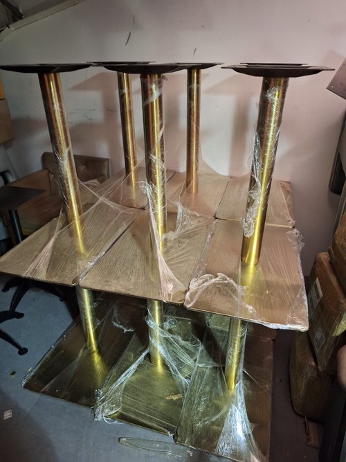 Gold Pedestal Dining Table Base Gold Pedestal Dining Table Base