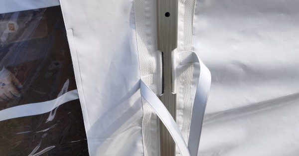 Used 9m x 18m Pole Marquee