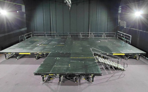 Folding stage decks for sale