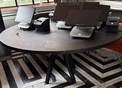 20x Black Tables For Sale