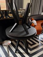 Black Round And Square Tables