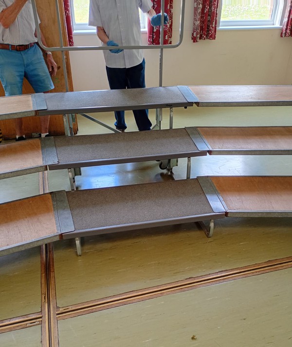 Used Choir Risers