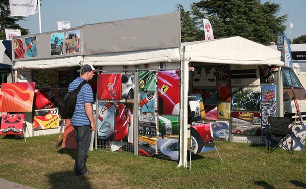 3m x 6m Festival stall marquee