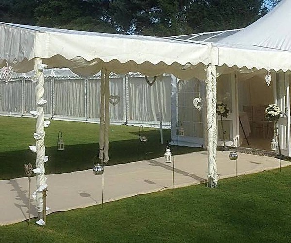 3m x 6m walkway without walls