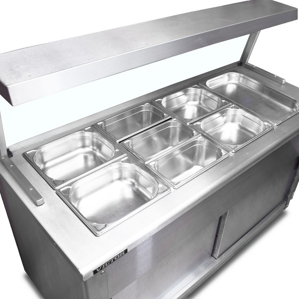 Hot Cupboard With Heated Gantry