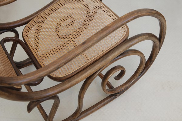 Vintage bentwood rocking chair