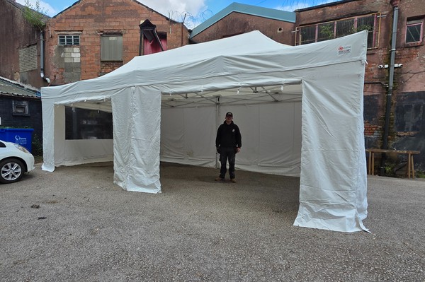 Secondhand 4m x 8m Marquee