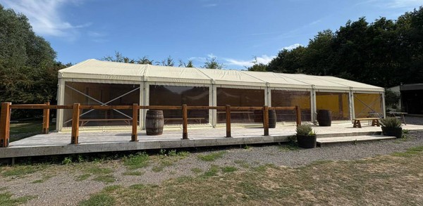 Tectonics 9m x 18m marquee for sale