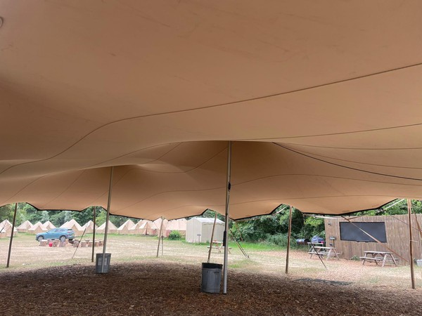 Used stretch tent for sale
