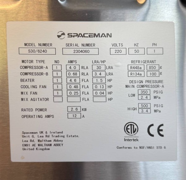 S30 soft serve machine for sale
