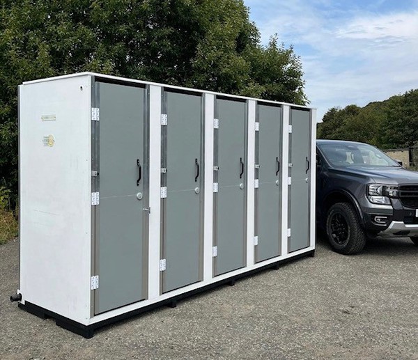 New 5 Bay Shower Block