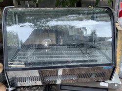 Polar counter top display fridge