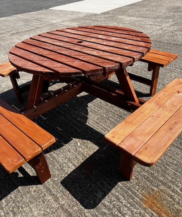 Wooden Outdoor Picnic Table