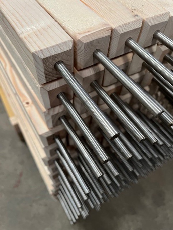Wooden Marquee Poles