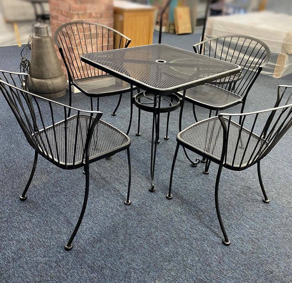Secondhand Bistro Chairs and Tables For Sale