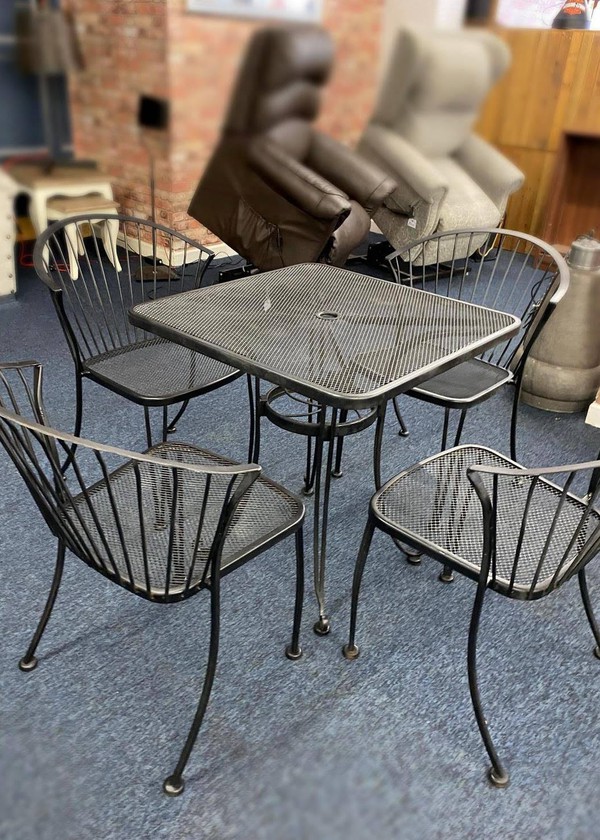 Secondhand Bistro Chairs and Tables For Sale